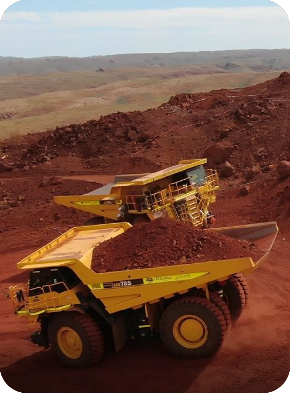 mining vehicles